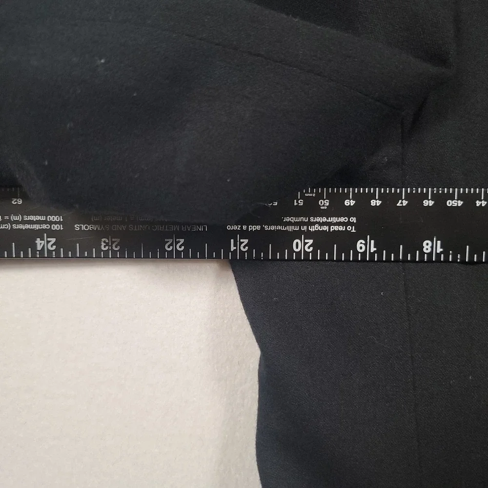 Vintage Lauren Ralph Lauren Navy Double Breasted Wool Crest Logo Blazer Size 16 - Picture 10 of 15